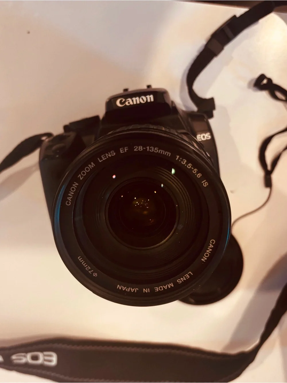 Canon EOS Digital Rebel XTi DSLR Camera 28-135mm Lens Ultra CF Card Bundle